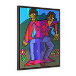 DoppleGanger - Framed Canvas Print