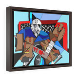 Goalie - Framed Canvas Print