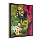 Castro - Framed Canvas Print