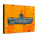 Sub Orange - Canvas Print