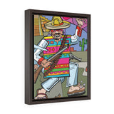 Bandito - Framed Canvas Print