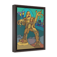 Golem - Framed Canvas Print