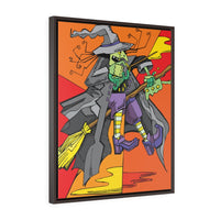 Classic Witch - Framed Canvas Print