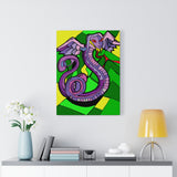 Winged Snake - Amphitere - Canvas Print