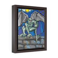 Gargoyle - Framed Canvas Print