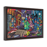 The Ripper must be caught - Framed Canvas Print