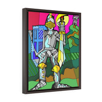 Good Knight - Framed Canvas Print