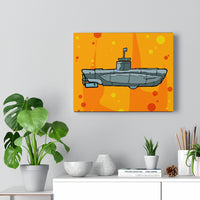 Sub Orange - Canvas Print