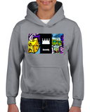 Skelvis Loved Cheese - Icon - Kids Hoodie