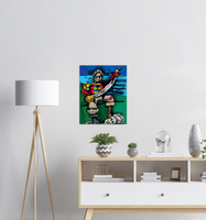 Salty Pirate - Metal Print