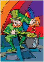 Leprechaun - Metal Print